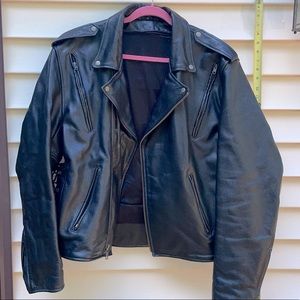 Leather Bomber jacket